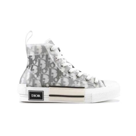 converses dior blanche